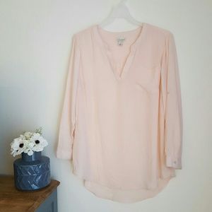 AVA & VIV  Light Pink Blouse